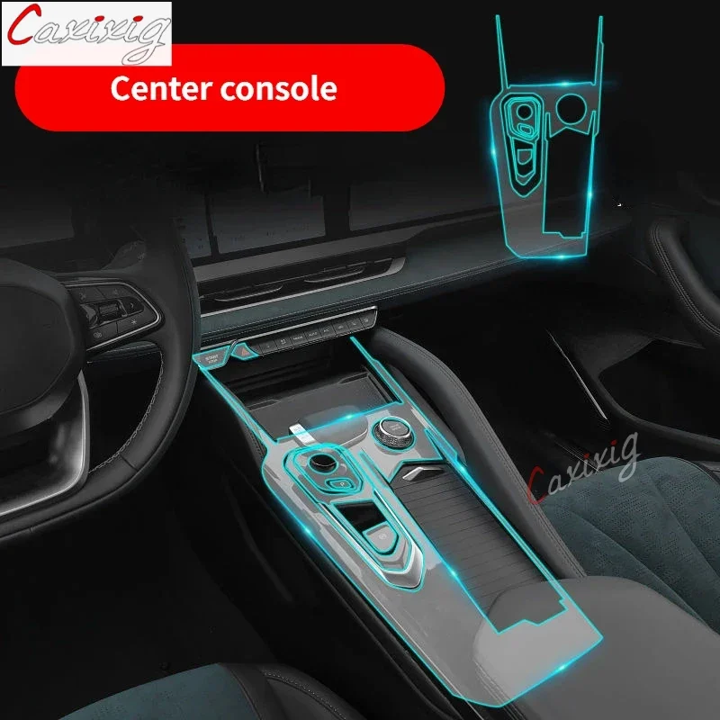 For Geely Monjaro 2023 Kx11 2021 2022 TPU Navigation Center Console Screen Dashboard Protective Film Car interior Sticker