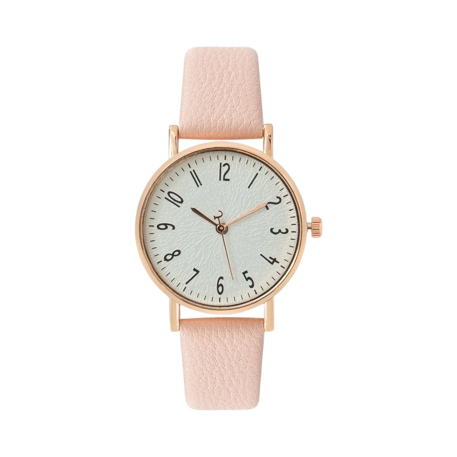 ‌Luxury Quartz Watch Elegant Black Leather Band Waterproof Dress Watch Minimalist Silver Dial Fashion Accessory Stylish Gift