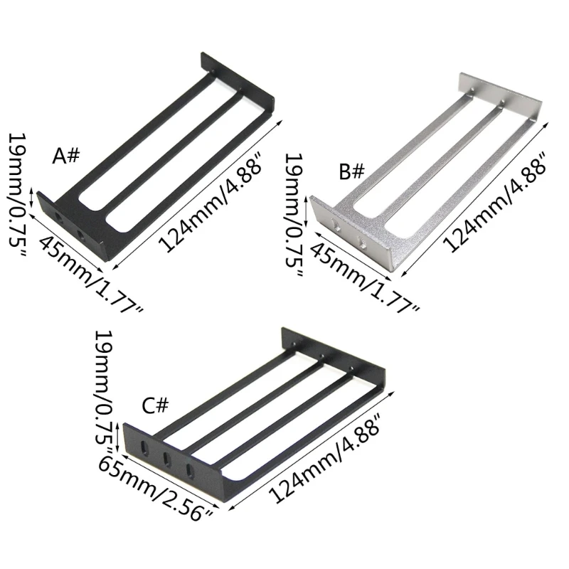 Aluminum Alloy GPU Support C-type Case Graphic Video Cards Screw Bracket