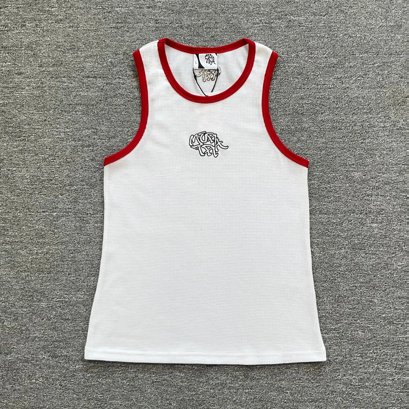 

Streetwear Trend MERTRA Tank Tops Fashionable Summer Casual Breathable High-quality Embroidery Logo Mertra Vest Tee