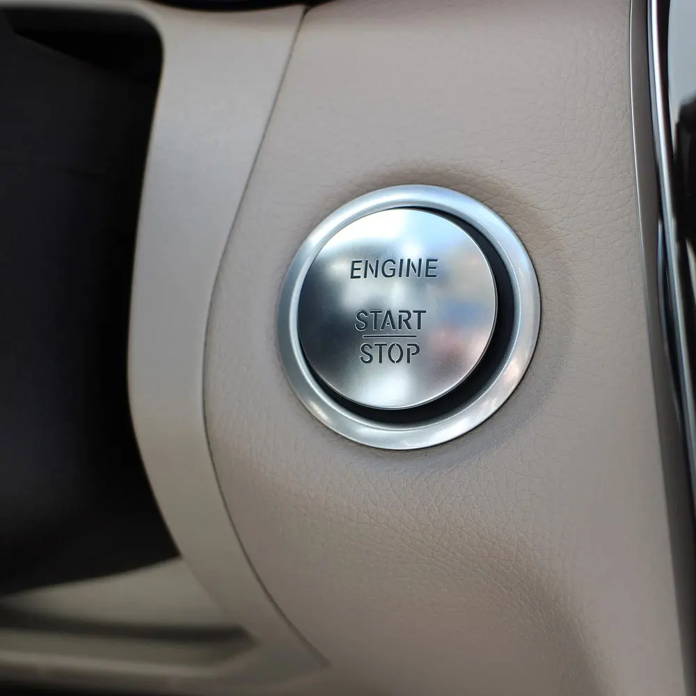 بدء إيقاف زر المحرك الإشعال مفتاح بدون مفتاح لمرسيدس بنز W164 W205 W212 W213 W164 W221 اكسسوارات السيارات 2215450714 #1