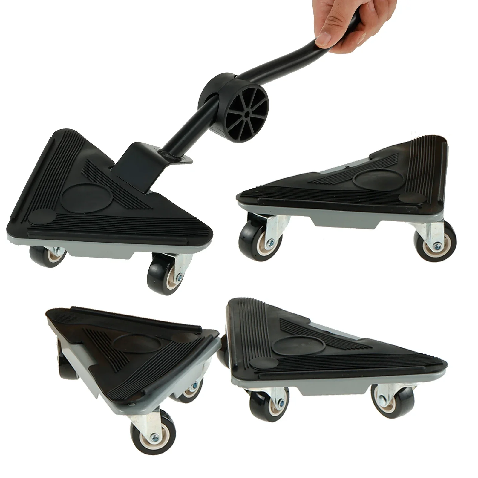 

5Pcs Furniture Mover Tool Set 700KG Heavy Duty Furniture Lifter 360° Rotation Wheels Furniture Movers for Sofas Cupboard Bed