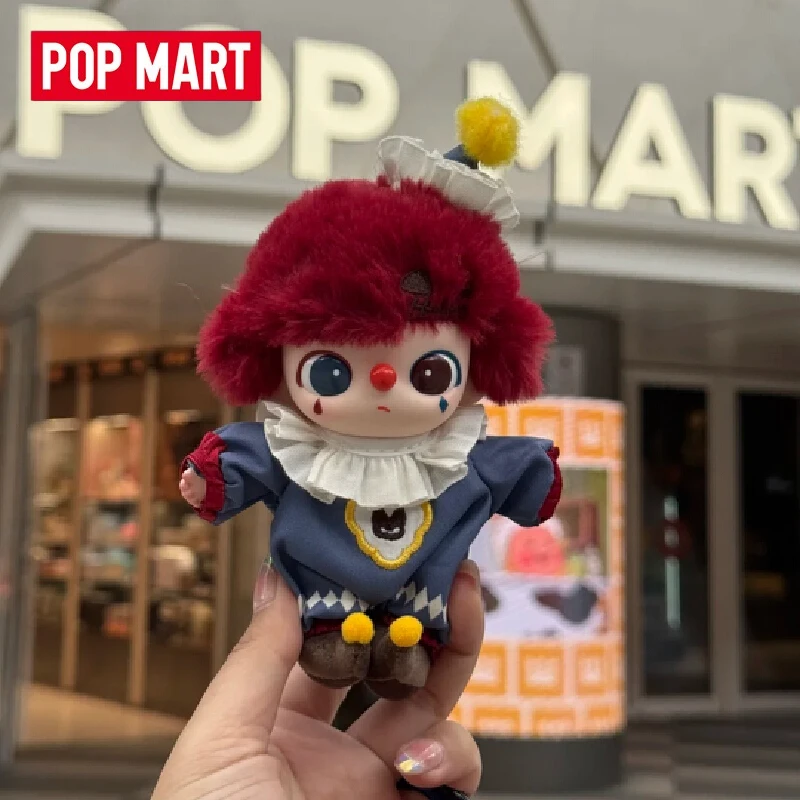 POPMART لماذا سلسلة جدية جدًا صندوق أعمى المعلقات عمل الشكل لطيف لهب مهرج الشكل هدايا الهالوين Dimmo Labubu صناديق أعمى