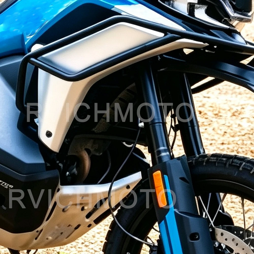 Motorcycle Upper Engine Crash Bar Guard For CFMOTO 800MTX 800MT-X 1000MTX 2024-2025 1000mtx Anti-Collision Highway Bumper Parts