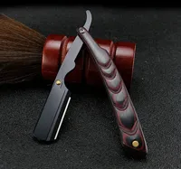 Men's Barber Razor Folding Shaving Shaver Professional Straight Edge Stainless Steel Manual Scraper Barber Razor With Blade