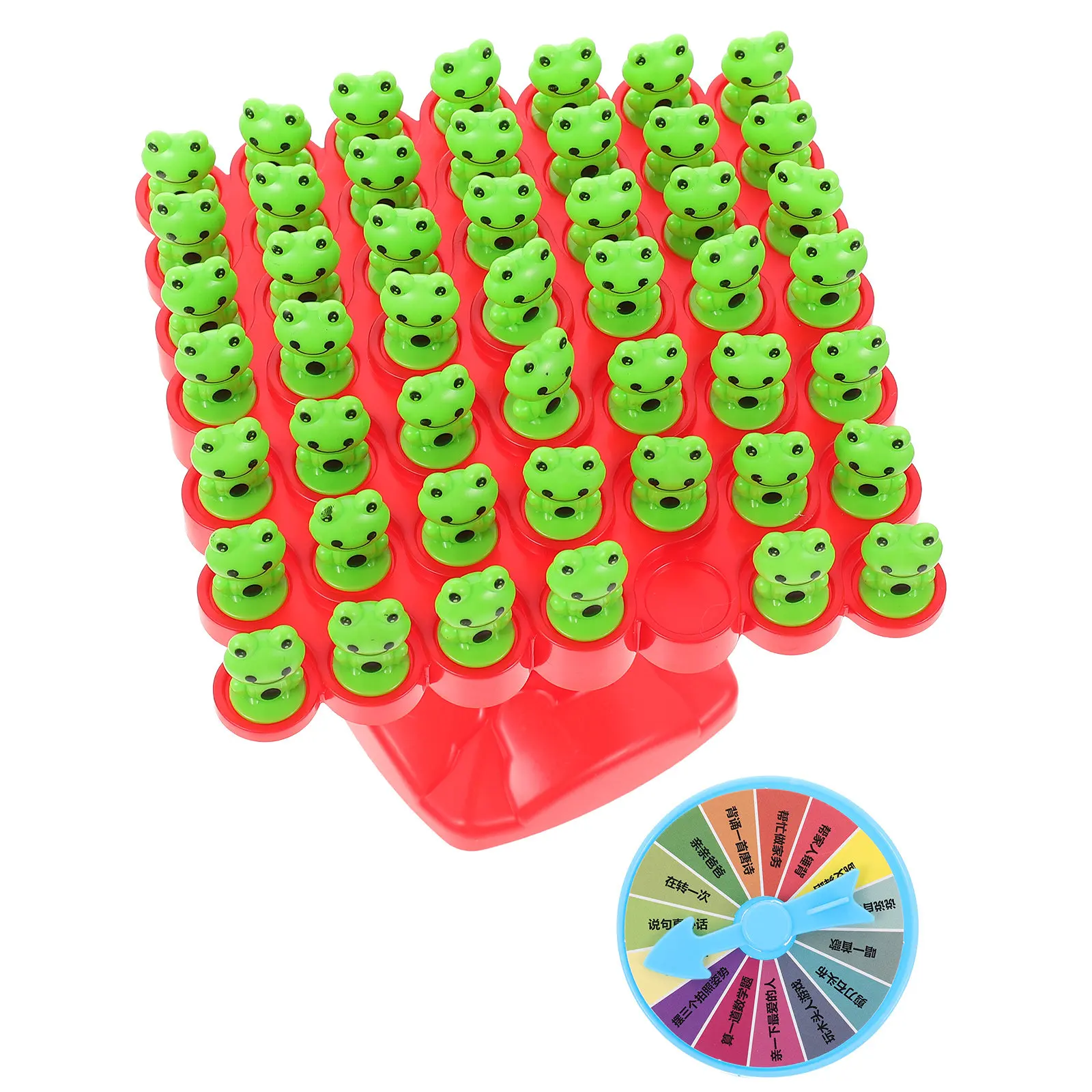 

1Set Frogs Balance Tree Educational Plaything for Kids Preschool Learning Activities Desktop Battle Game Fine Motor Skills
