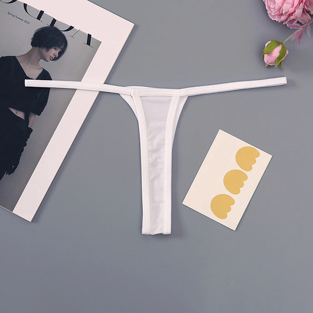 Womens New Sexy Seamless Thong Low Waist Narrow Strap Panties Quick-drying Breathable Sissy G-string Hot T-back Underwear