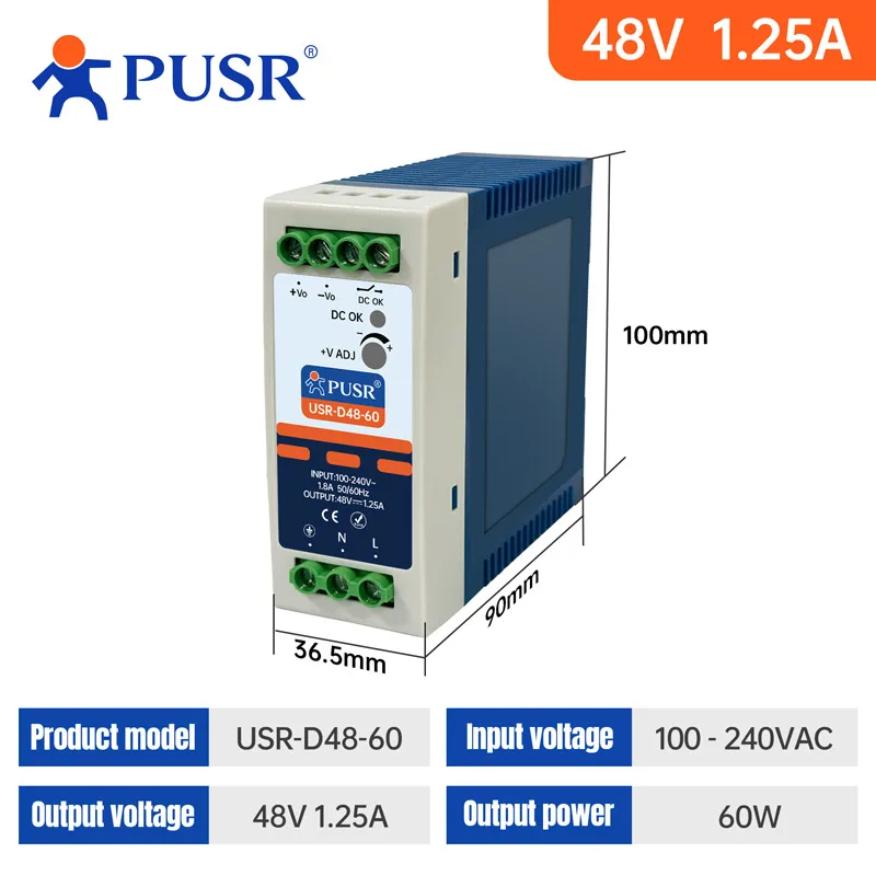 Variant: 48V 1.25A
