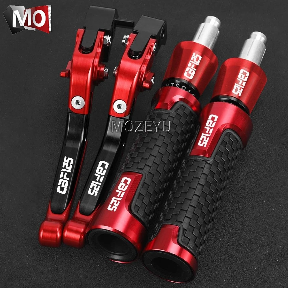 FOR HONDA CBF125 CBF 125 2010 2009 2008 2007 2006 2005 2004 Motorcycle Accessories Adjustable Brake Clutch Levers Handlebar Grip