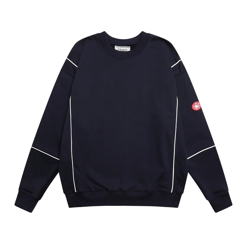 

Splicing Hojo Solid Color Versatile Life Cavempt Hoodie Men Women Long Sleeved Loose Hoodie C.E Sports Top