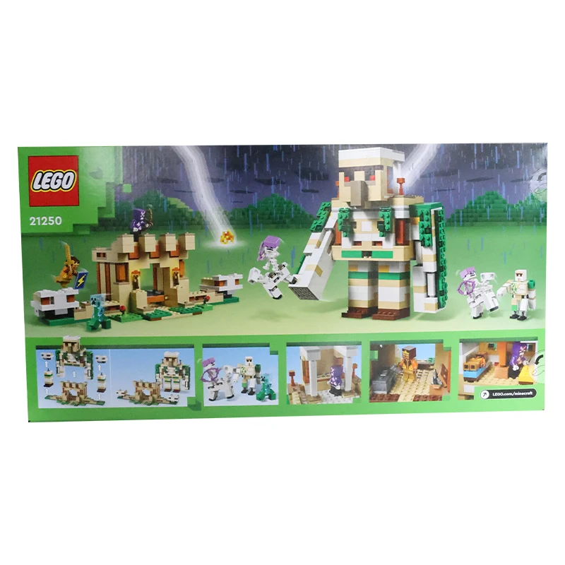 LEGO 21250 Minecraft The Iron Golem Fortress Building Toy Set