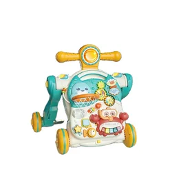 PasefamilTrollers Toys for Baby, Baby Walker Toy, Musique, Présв, Science, 4 en 1