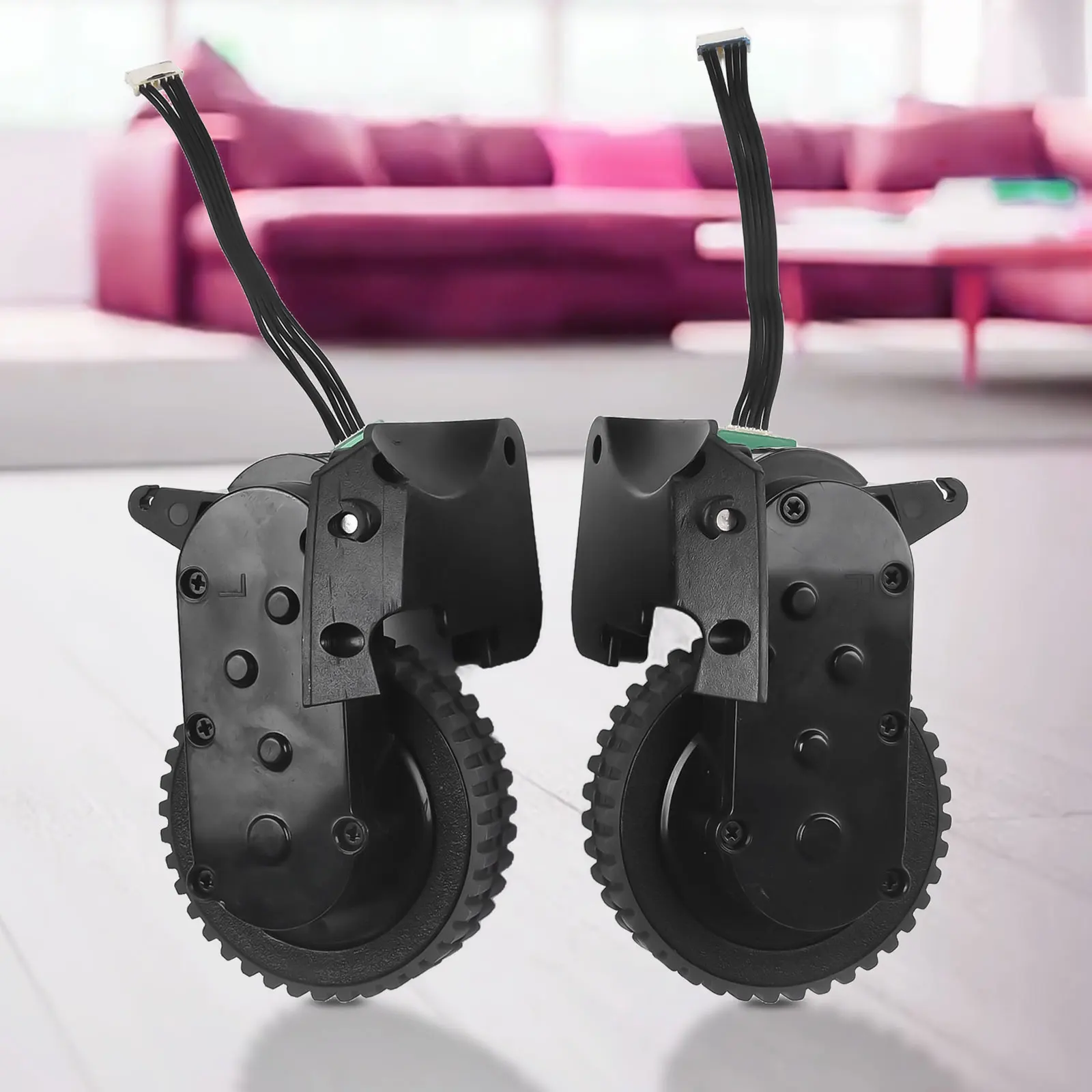 Для робота-пылесоса Conga 950, двигатель с колесом для домашней уборки, робот-пылесос, ремонт, черный, как показано на картинках, простая установка