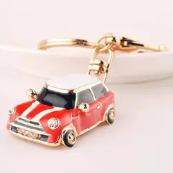 2024 Car Model Metal Keychain Key Ring For MINI ONE COOPER Car Creative Key Accessories Decoration