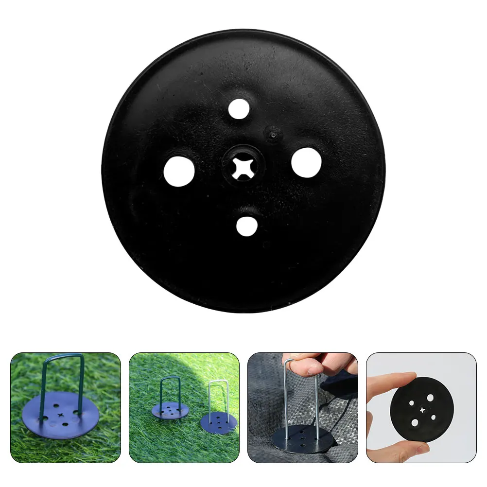 

30pcs Landscape Pin Gasket Grass Proof Gasket Plastic Barrier Staples Garden Yard Tent Fence Trampoline Swing Fixing Ground