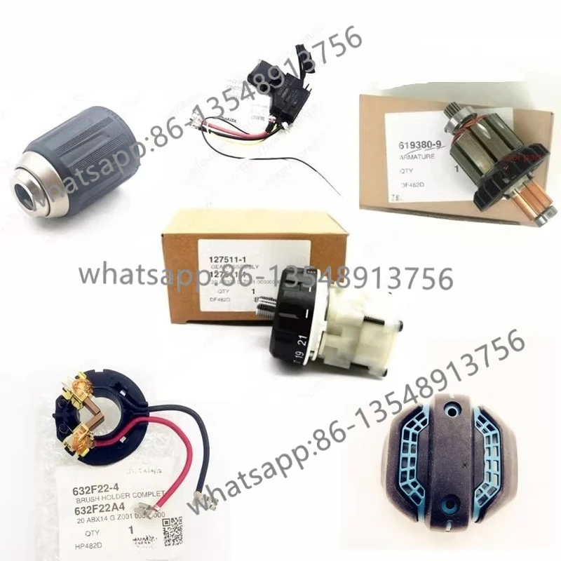 

Original DHP482 DDF482 6507545 XPH10 rotor switch chuck gearbox stator