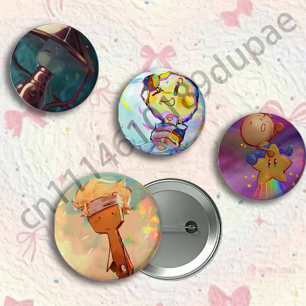 I-Inanimate Insanity Button Pin Single Pack Anime Merch for Ita Bags Badge Collectible Buttons TH