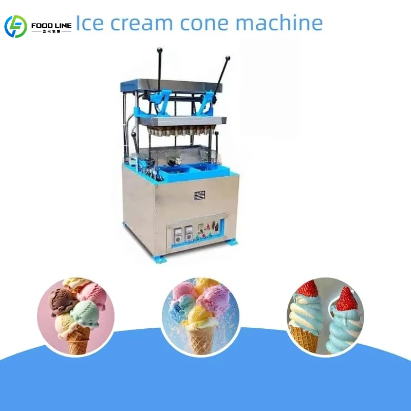 Semi Semi Automatic Ice Cream Cone Maker Waffle Sugar Cone Machine Commercial Wafer Biscuit Cone Baking Equipment 2026 New - Aliexpress Deal