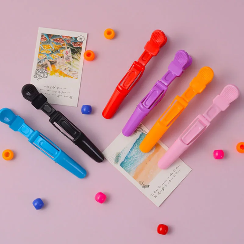 

6 шт., заколки для волос из кожи аллигатора, используемые для формирования сегментированных заколок для волос, профессиональные заколки для парикмахерских, аксессуары для волос