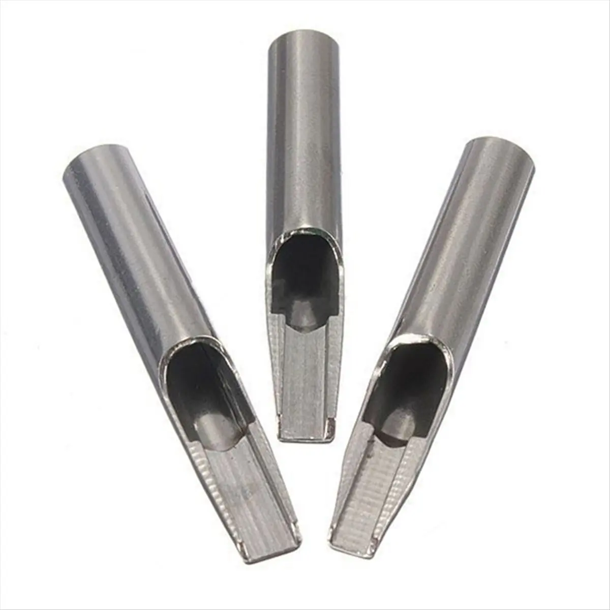 Reliable- 22pcs Tattoo Tips Full Set 304 Stainless Steel Set Body Art Tattoo Shader Liner Nozzle Tip for Tattoo Needles