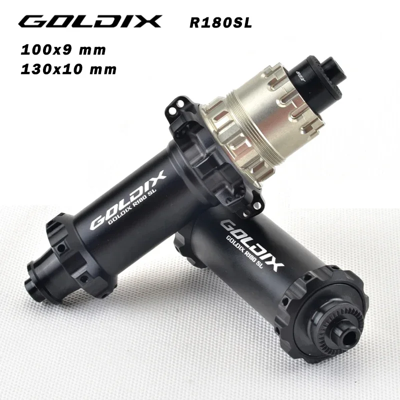 

GOLDIX R180sl ROAD Hub Ultra Light 20/24 Hole 2:1 Hub V-Brake Quick Release 36T Ratchet Hub for Shimano HG Freehub