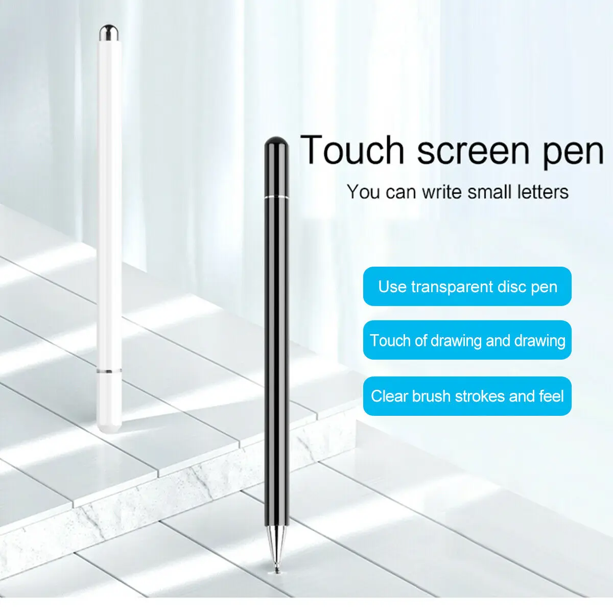 Điện Dung Stylus Màn Hình Cảm Ứng Bút Dành Cho IOS Android Bút Thông Minh Đa Năng Cho Điện Thoại Máy Tính Bảng iPad Apple Huawei Xiaomi Samsung