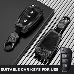 Fit for Audi key bag ring buckle cover cover case  A4 B7 A6 C6 4f 8v A3 8p A1  C5  Q3 Q2 Q7 TT TTS R8 S3 S6 RS3 RS6  8L