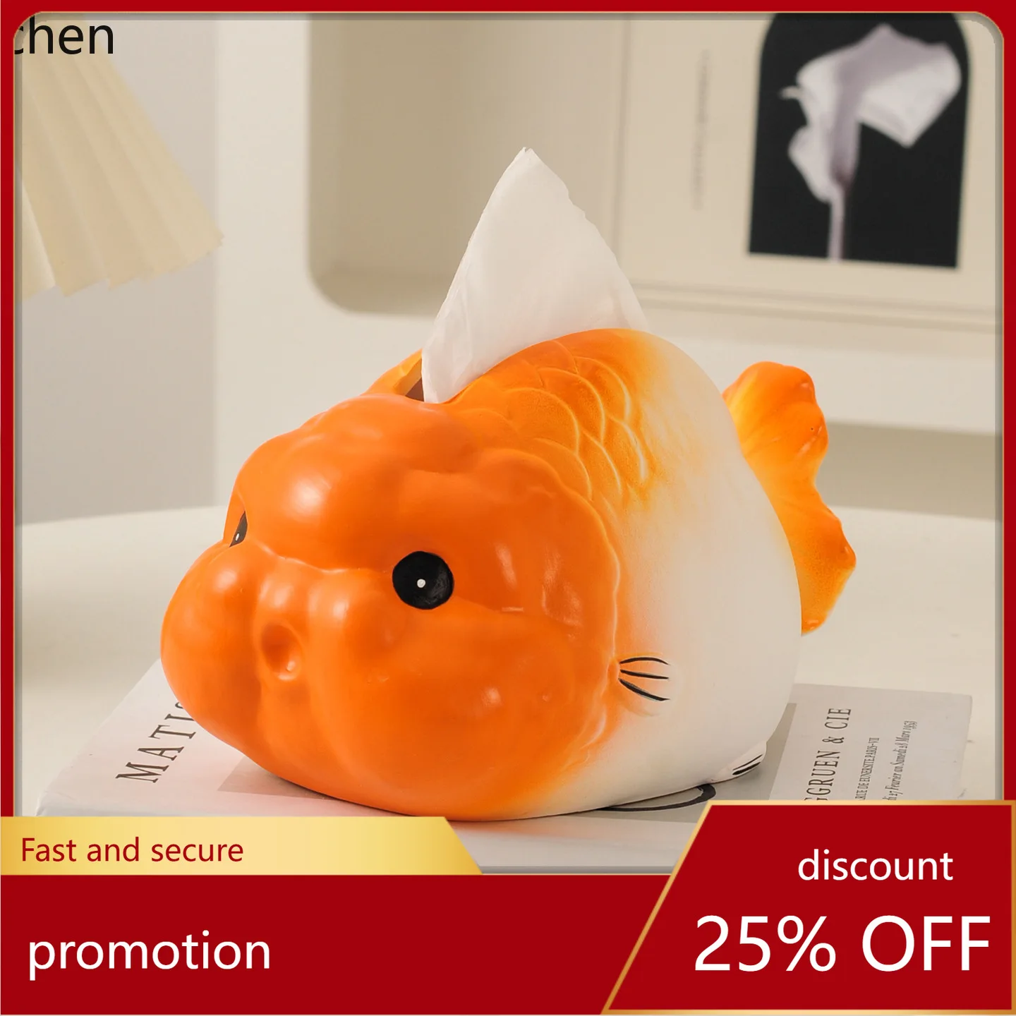 

Cz creative tissue box - premium desktop tissue holder for home living room