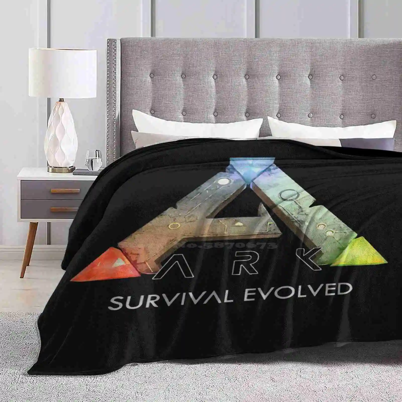 Ark Survival Evolved Fashion Soft Warm Throw Blanket Survive Ark Survival Evolved Dinosaurs Video Game Gaming Nerd