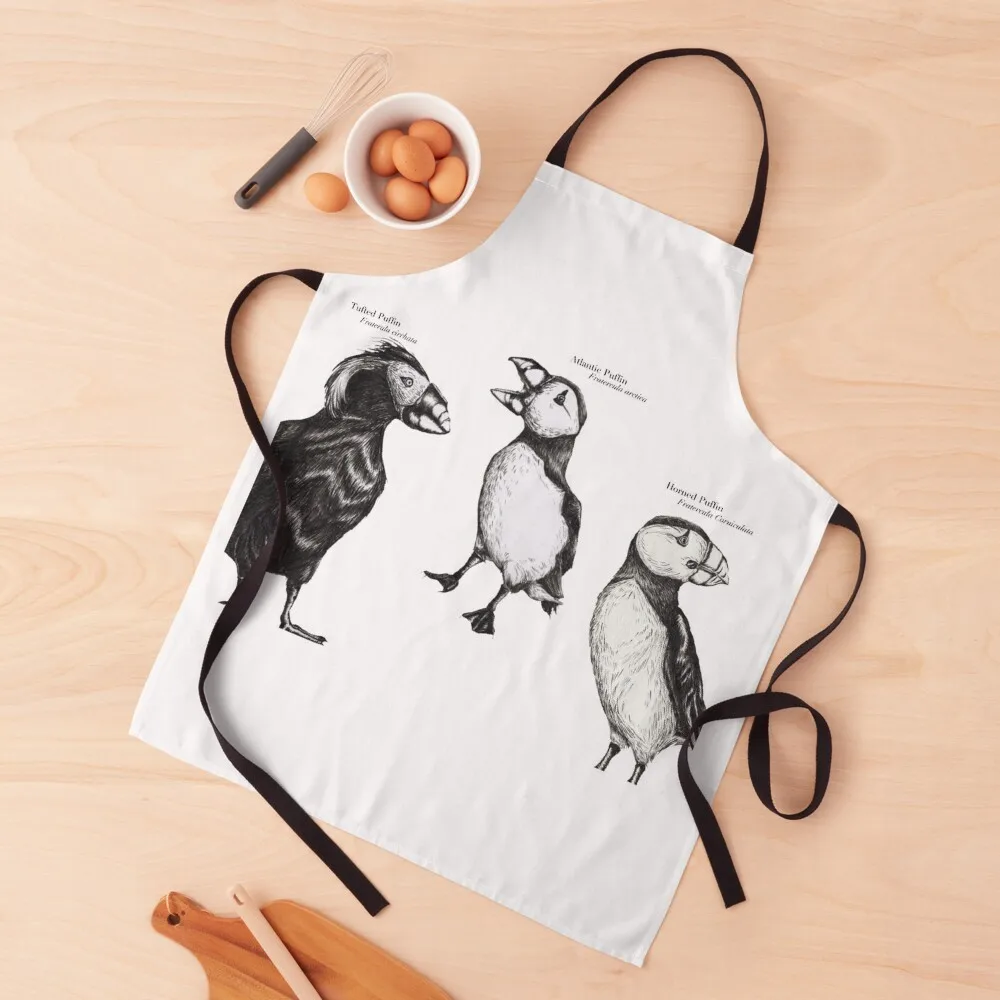 

Puffins Apron kindergarten teacher Things For The Kitchen Apron
