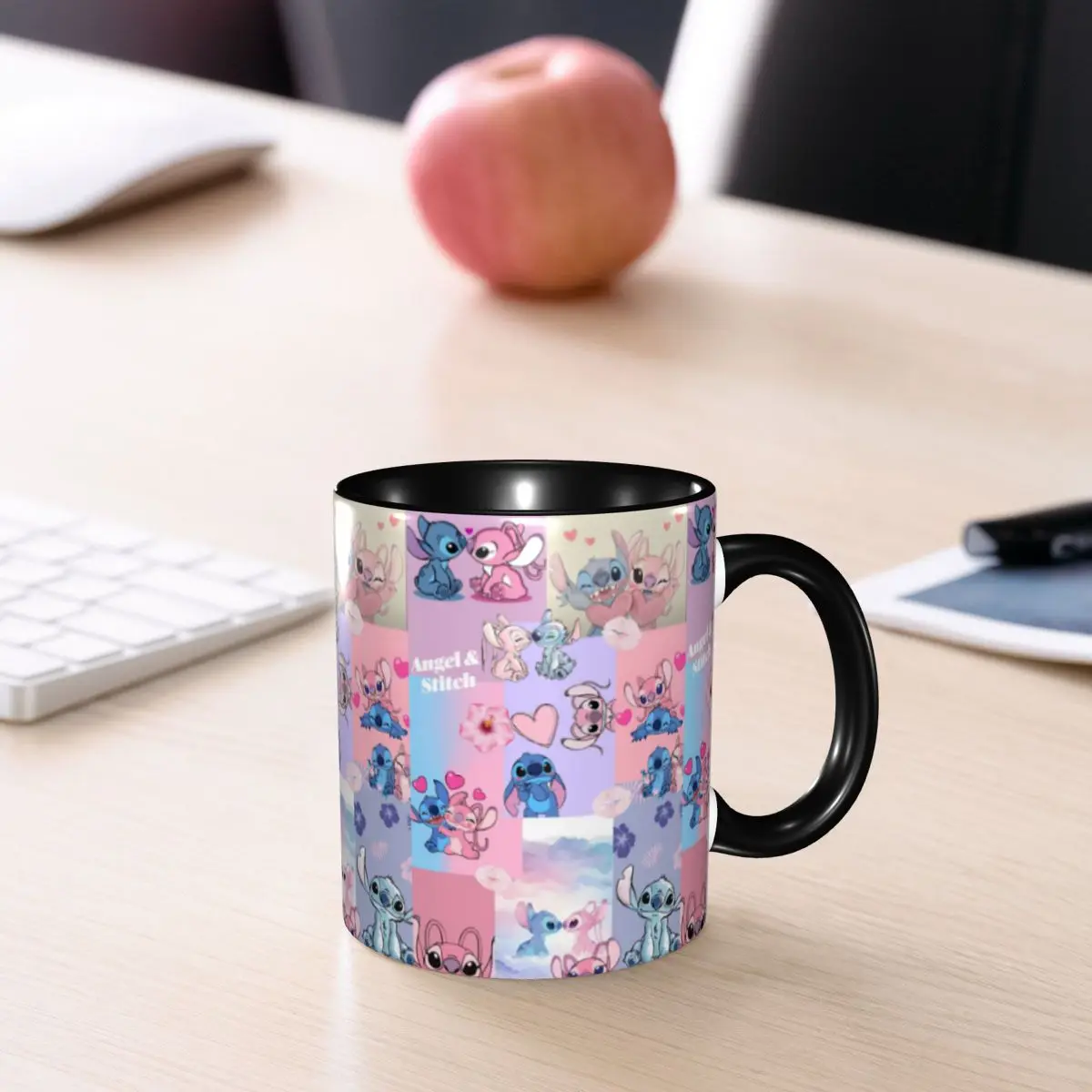 Lilo Stitch Cartoon Anime Manga Mug Custom Coffee Ceramic Mug Creative Present
