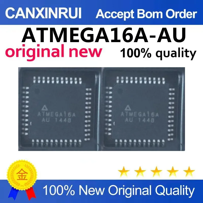(5-100piezas)ATMEGA16A-AU 44 pin position original imported ATMEGA automotive micro