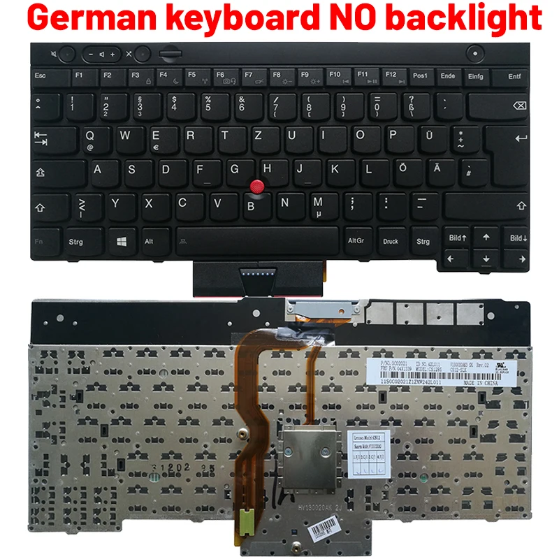 NEW Russian/US/UK/Spanish/Latin/German laptop keyboard FOR LENOVO THINKPAD T530 T530i T430 T430s T430I X230 W530 L430 L530