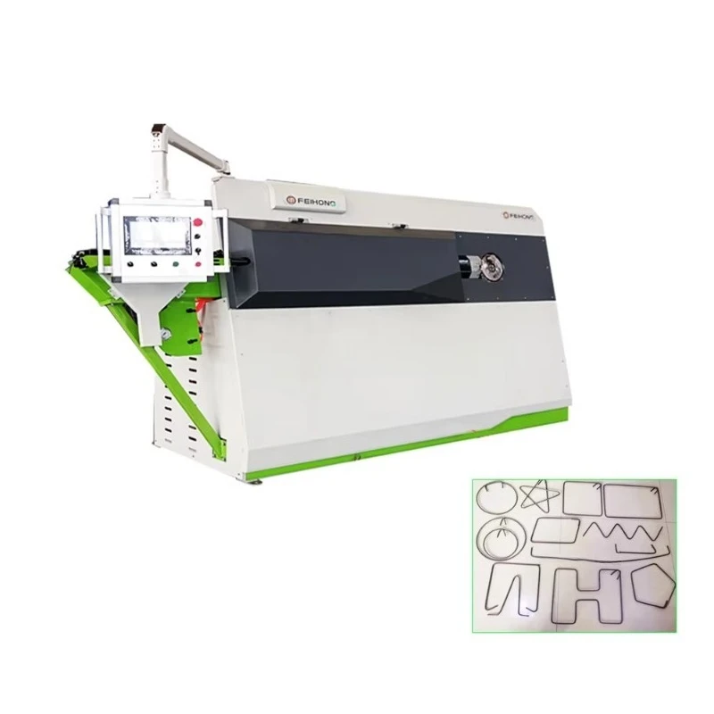 Customized CNC Reinforcing Bars Bending Hoop Cnc Steel Bar Bender Machine Automatic Stirrup Wire Rebar Bending Machine