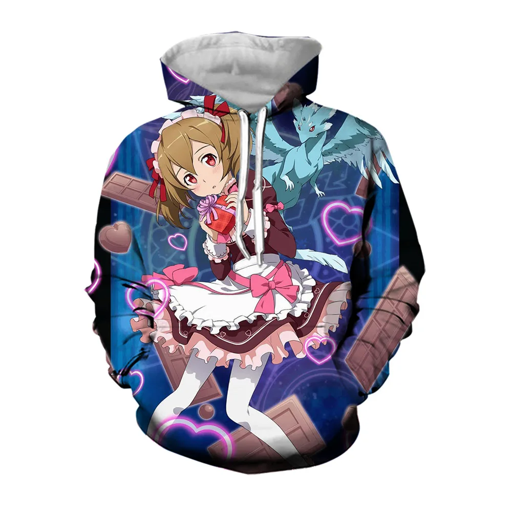 Jumeast Kiếm Đồ Chơi Anime Áo Hoodie Nam Dài Tay Quần Áo Dạo Phố Áo Khoác Dành Cho Nam Áo Khoác Mùa Đông Có Mũ Áo