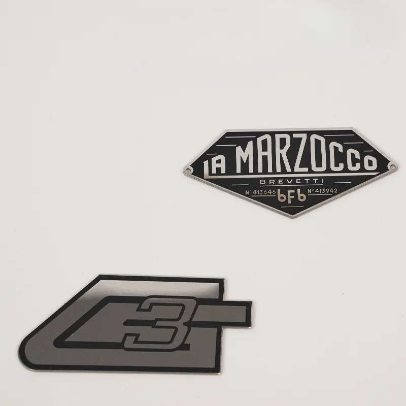 ラマルゾッコホットママメタルロゴステッカー用