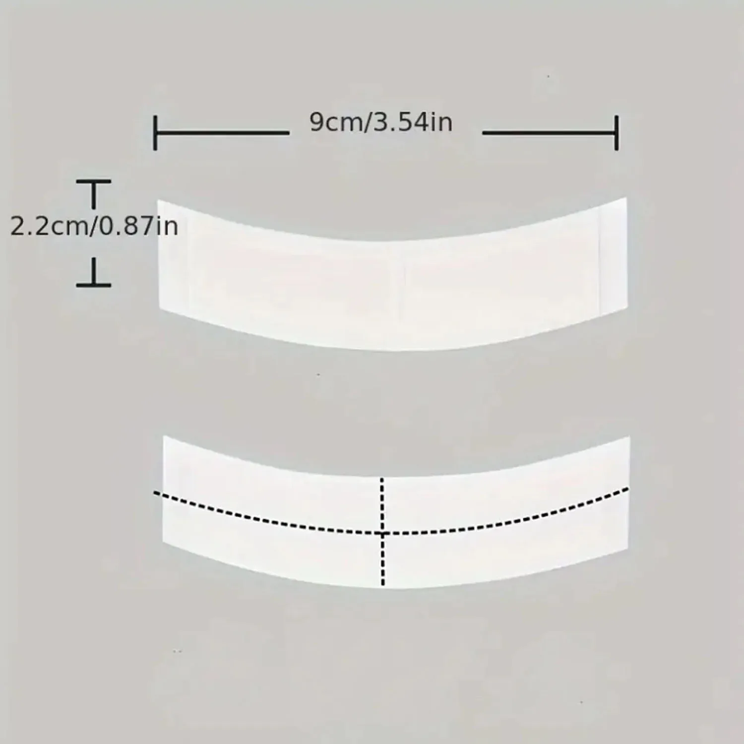 108개 초강력 화이트 헤어 시스템 테이프 양면 접착 슈퍼 테이프 레이스 가발/남성 부분 가발/헤어피스용
