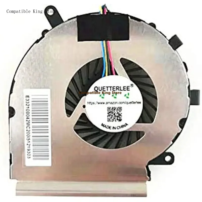 PAAD06015SL New CPU Cooling Fan for MSI 4-Pin GE62VR GV62 8RD GE72VR GP72VR GL72VR GP62MVR GL62M GP62VR GL62VR Series N402 N366