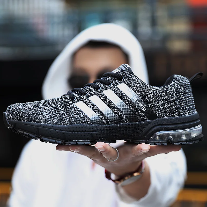 Men Sneakers Mens Shoes Breathable Trainers Fashions Mesh Sneaker Basket Tenis Hombre Unisex Shoe Big Size white shoes men 2023