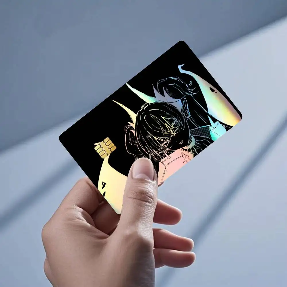 Lilith Anastasia Laser Holographic Bank Card Sticker Anti Scratch Waterproof Card Skin