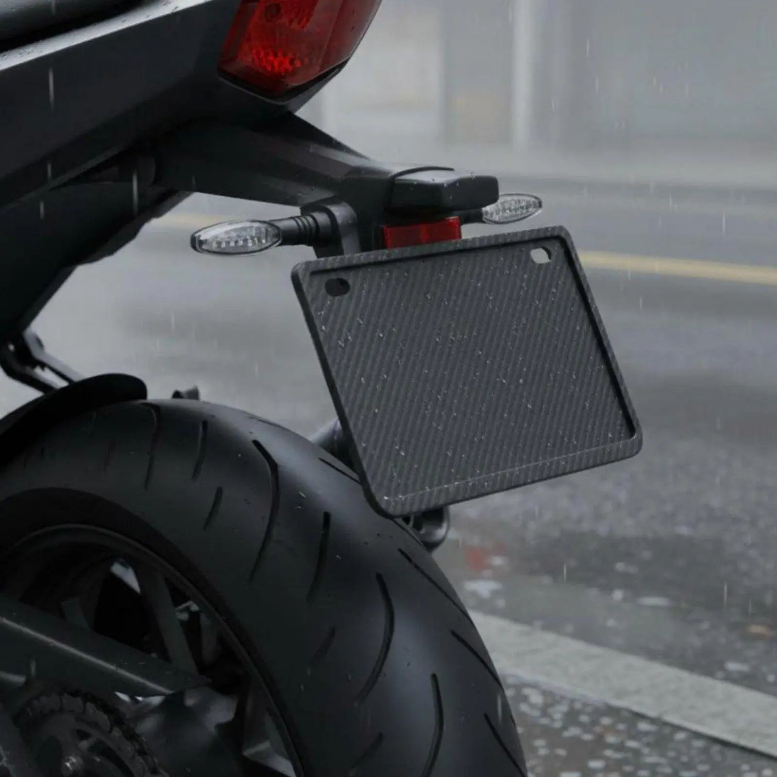 Double Layer Plate Frame Shielded Aluminum Alloy Plate Bracket Carbon Fiber Frame for Dealer Display