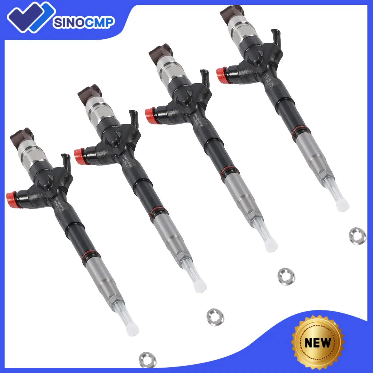 

Топливная форсунка 4 шт. 0950007780 2367030280 для Toyota Hilux 25 30 D4D 1KDFTV 2KDFTV Land Cruiser Prado 30 D4D 1KDFTV Замена