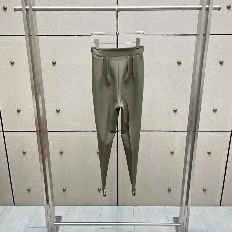 2026, New Design, Women's High-Waisted Base Pant, Fashionable and Casual Tight Pants, High-Quality Commuting Short Pants, Y2K