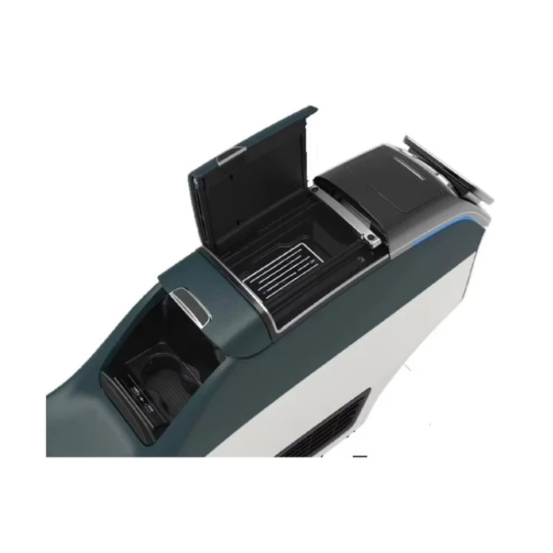 New Design Universal Rotatable Top Car Center Armrest Console Cup Holder Storage Box Case Beige/Black