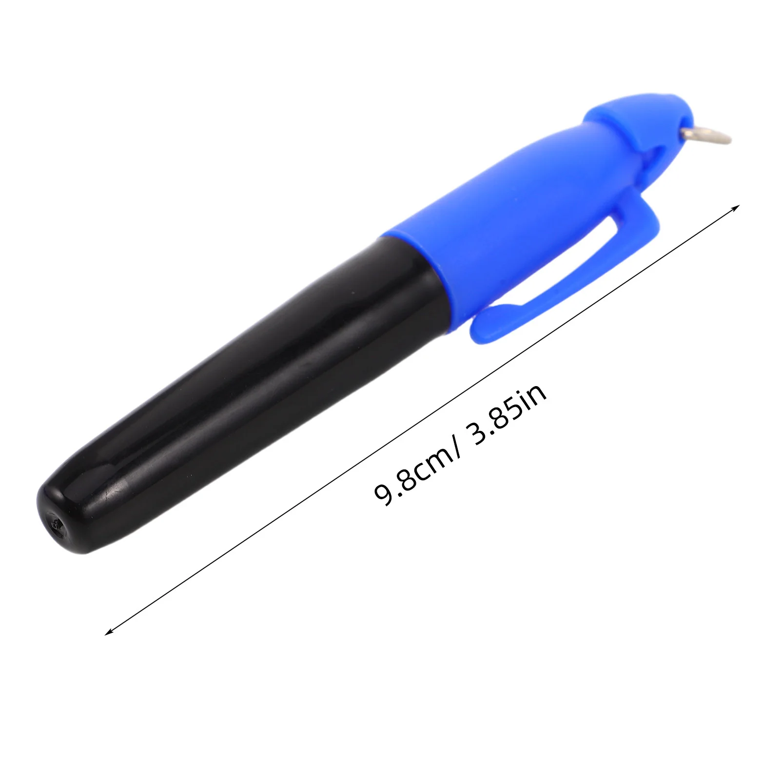 4pcs Golf Ball Marking Tool Triangle Buckle Durable Iron Hook Smooth Line Drawing For Outdoor Use Permanent Marker Pen Golf