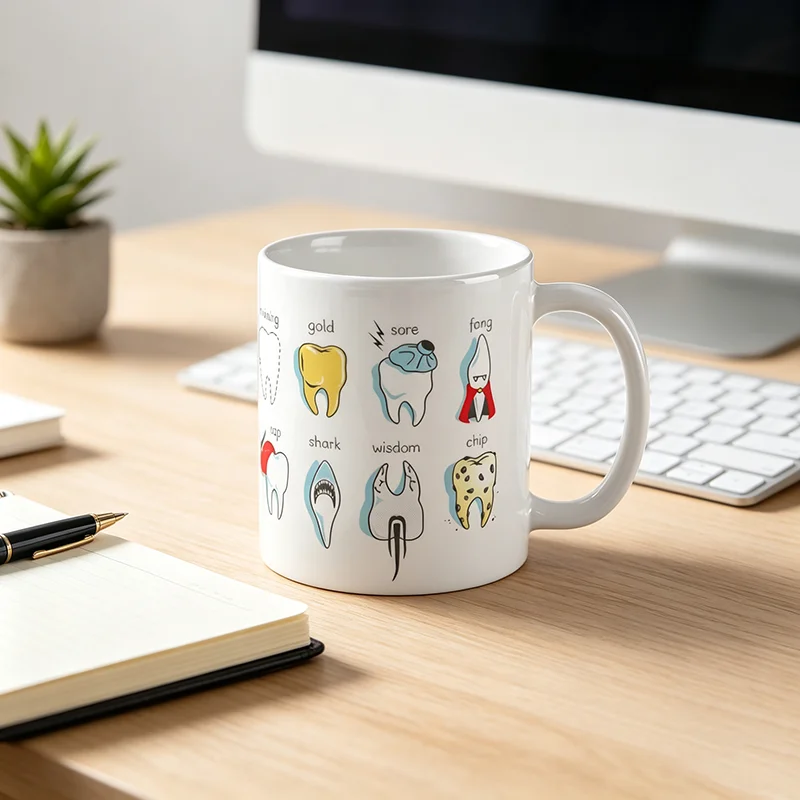 Tasse en céramique à motifs de - Coffee Tea Difference avis et prix