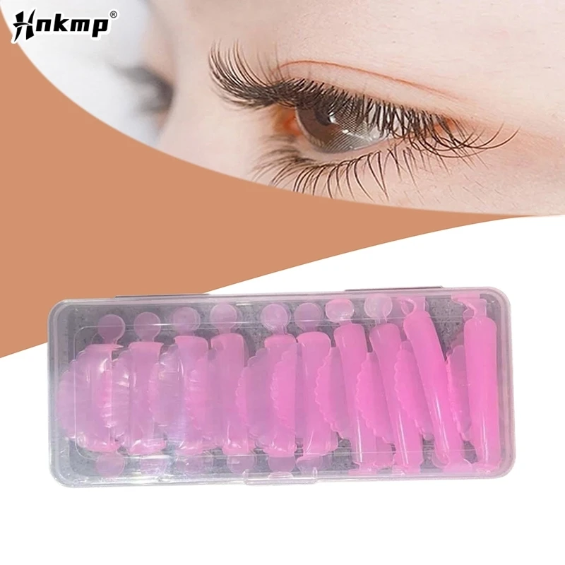 

10Pairs Eyelash Perming Pad Lashes Rods Shield Lifting 3D Silicone Eyelash Curler Grafting Tool Eyelash Applicator Accessories