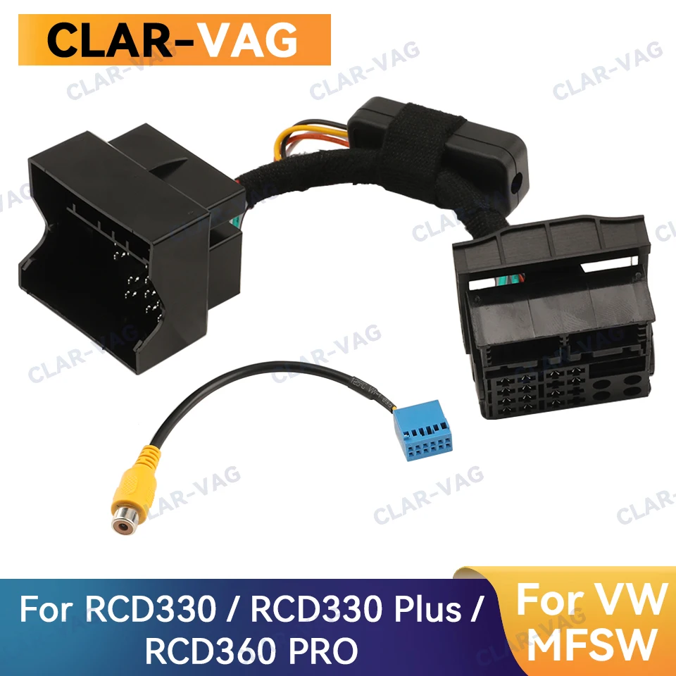 

Многофункциональный адаптер для рулевого колеса RCD330 RCD330 Plus RCD360 PRO для VW MFSW Golf Jetta MK5 Touran