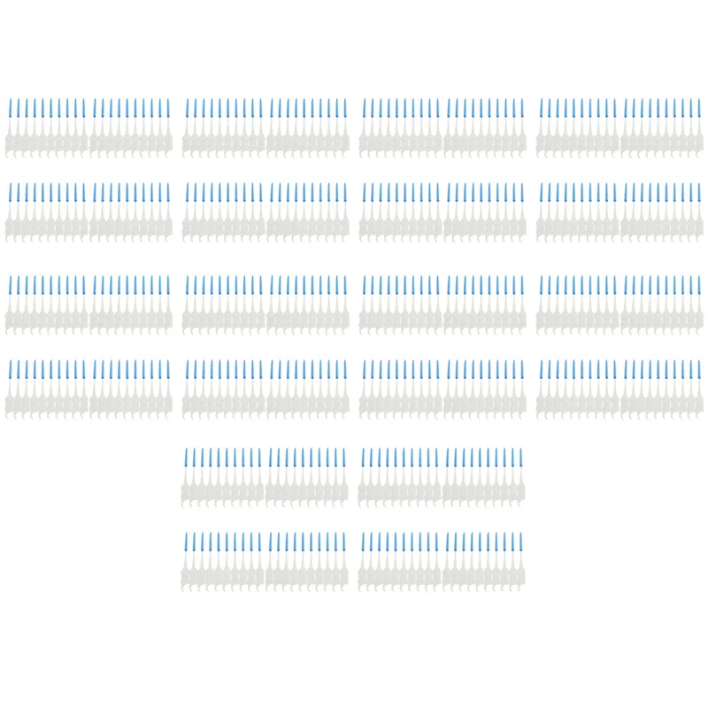 400Pcs Teeth Toothpicks Floss Picks Interdental Brush Stick Tooth Clean