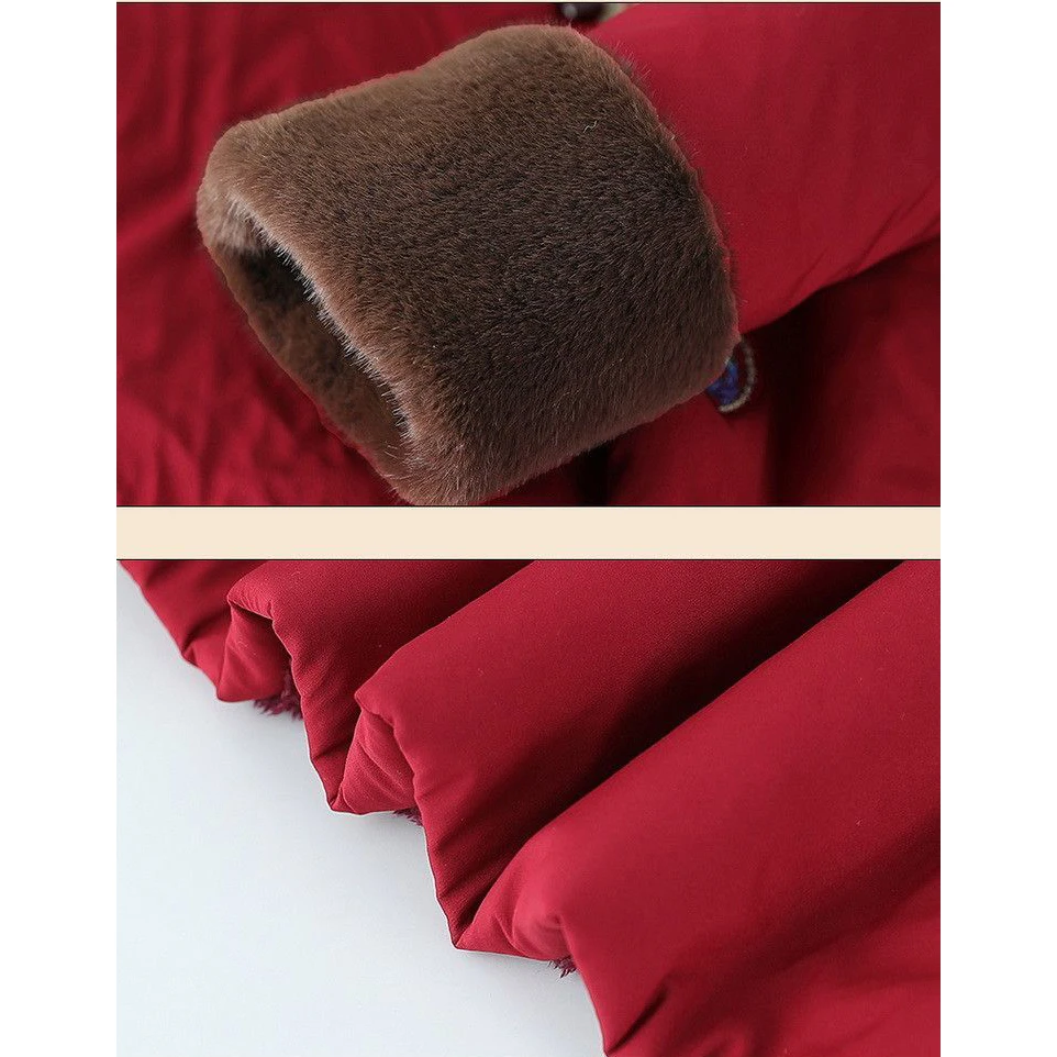 Manteau en coton pour femme, pardessus en velours, épais et chaud, grande taille, ample et Chic, nouvelle collection hiver 2026